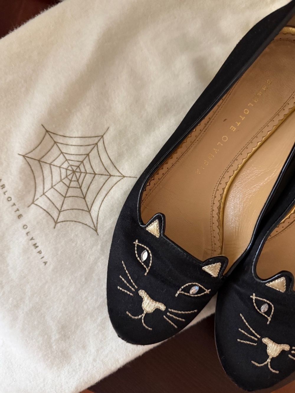 Charlotte Olympia Kitty Flats